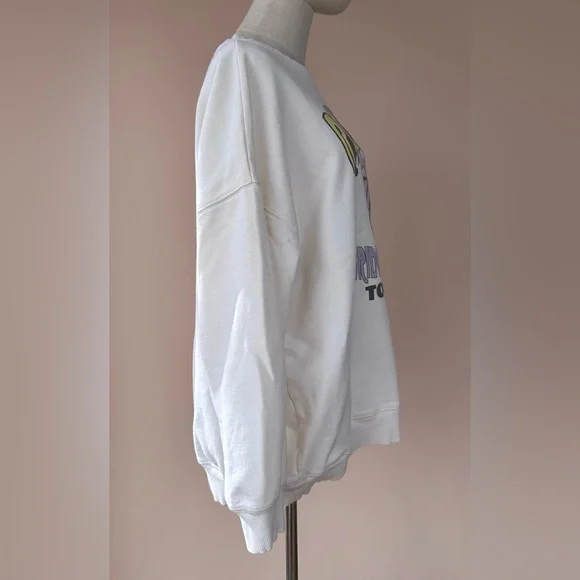 American Eagle Rolling Stones Bridges to Babylon 1997 Tour Sweatshirt Oversized - Picture 4 of 8